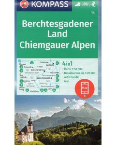 Berchtesgadener Land, Chiemgauer Alpen 1:50.000