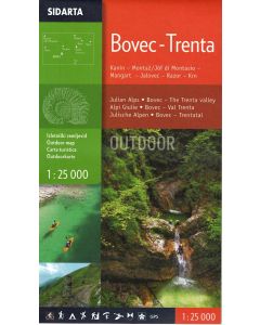 Bovec (Plezzo), Trenta 1:25.000