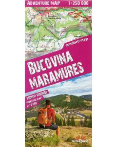 Bucovina, Maramures 1:250.000 - Munti Rodnei 1:75.000 (Monti Carpazi)