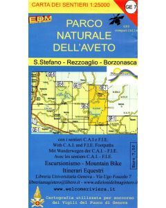 Parco Naturale dell'Aveto 1:25.000 - GE7