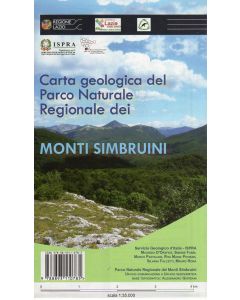 Carta geologica del Parco Naturale Regionale dei Monti Simbruini 1:35.000