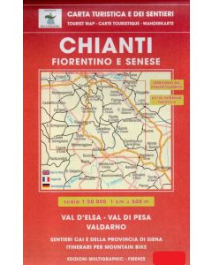 Chianti Fiorentino e Senese 1:50.000