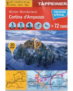 Cortina d'Ampezzo f.145 1:25.000