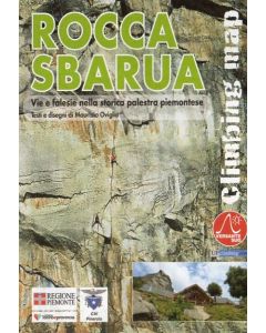 Rocca Sbarua climbing map