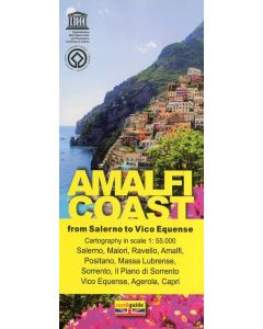 Amalfi Coast from Salerno to Vico Equense 1:55.000