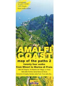 Amalfi Coast from Minori to Marina di Praia 1:10.000 (2)