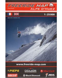 Alpe d'Huez freeride map 1:25.000