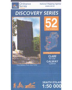 Clare e Galway conteee - Gort f.52 1:50.000