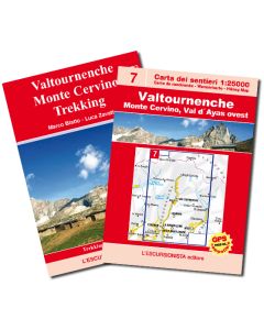 07 - Valtournenche, Monte Cervino carta dei sentieri 1:25.000 - EDIZIONE 2013