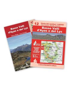 12 - Basse Valli d'Ayas e del Lys carta dei sentieri 1:25.000 ANTISTRAPPO 2021