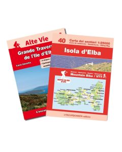 40 - Isola d'Elba (Île d'Elbe) 1:25.000 carte de randonnée et VTT FRANÇAIS