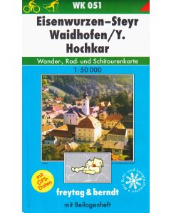 Eisenwurzen, Steyr, Waydhofen, Hockar 1:50.000