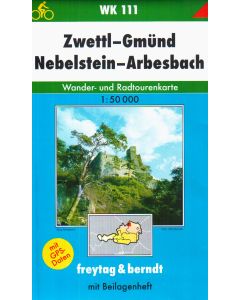 Zwettl, Gmund, Nebelstein, Arbesbach 1:50.000