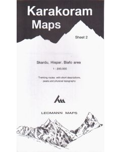 Skardu, Hispar, Biafo area sheet 2 - 1:200.000