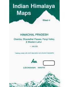 Himachal Pradesh, Chamba, Dhauladhar Passes, Pangi Valley, Western Lahul sheet 4 - 1:200.000