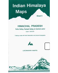 Himachal Pradesh, Kullu Valley, Parbati Valley e Central Lahul sheet 5 - 1:200.000