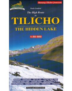 The High Route to Tilicho, the Hidden Lake 1:50.000