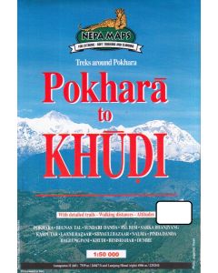 Pokhara to Khudi 1:50.000