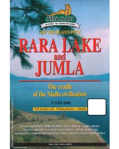 Rara Lake and Jumla 1:135.000