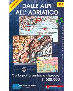 Dalle Alpi all’Adriatico 1:500.000