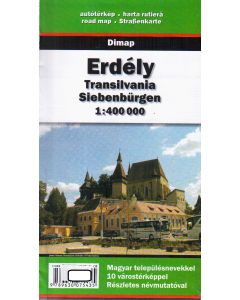 Erdeély, Transilvania, Siebenbürgen 1:400.000