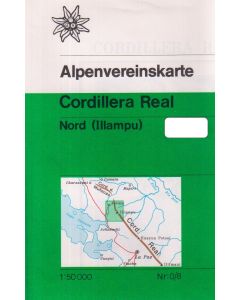 Cordillera Real Nord - Illampu 1:50.000