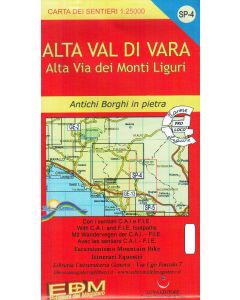 Alta Val di Vara f.SP4 1:25.000