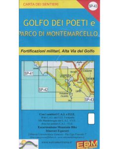 Golfo dei Poeti e Parco di Montemarcello f.SP43 1:25.000