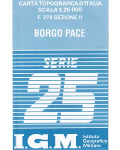 Borgo Pace 1:25.000