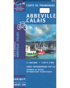 Abbeville, Calais 1:100.000