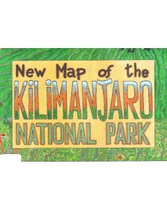 Kilimanjaro National Park 1:100.000