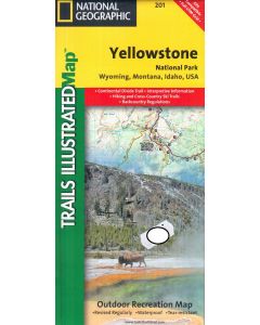 Yellowstone National Park 1:83.000