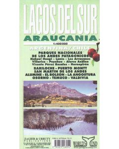 Lagos del Sur, Araucania 1:400.000