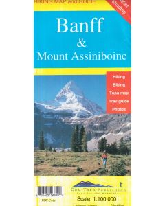 Banff & Mount Assiniboine 1:100.000 