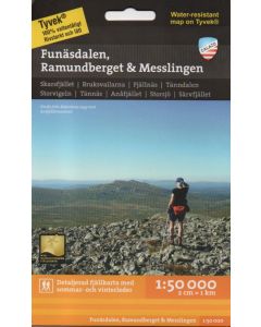 Funasdalen, Ramundberget & Messlingen 1:50.000