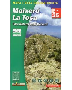 Moixero - La Tosa - Parc Natural Cldi-Moixero 1:25.000