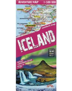 Iceland / Islanda 1:500.000 - Skogar Landmannalaugar 1:75.000