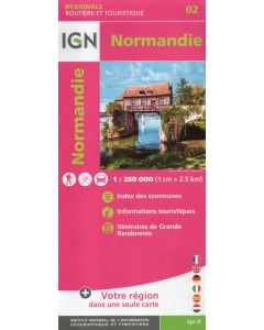 Normandie / Normandia 1:250.000