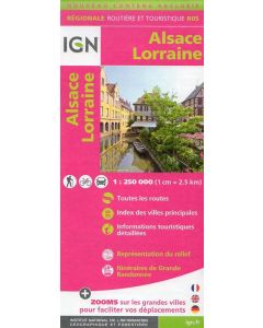 Alsace Lorraine / Alsazia Lorena 1:250.000