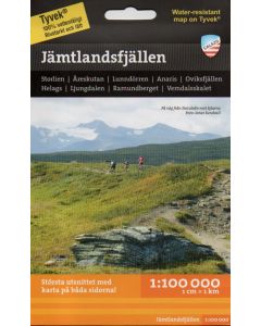 Jamtlandsfjallen 1:100.000