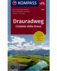 Ciclabile della Drava 1:50.000