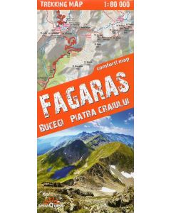 Fagaras, Bucegi, Piatra Craiului 1:80.000