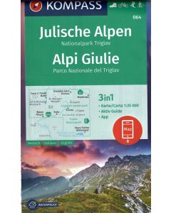 Alpi Giulie, Parco Nazionale del Triglav-Bled 1:25.000