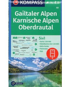 Gailtaler Alpen, Karnische Alpen, Oberdrautal 1:50.000