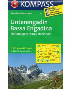 Bassa Engadina - Unterengadin 1:40.000