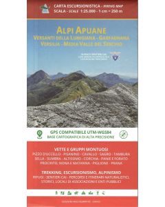 Alpi Apuane 1:25.000