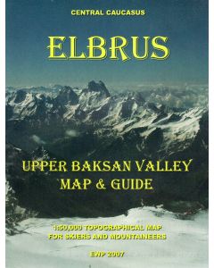 Elbrus Upper Baksan Valley 1:50.000