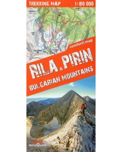 Rila & Pirin, Bulgarian Mountains 1:80.000