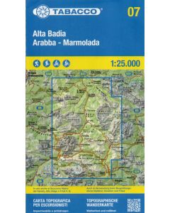 Alta Badia, Arabba, Marmolada 1:25.000