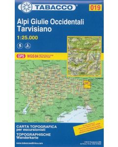 Alpi Giulie Occidentali, Tarvisiano 1:25.000